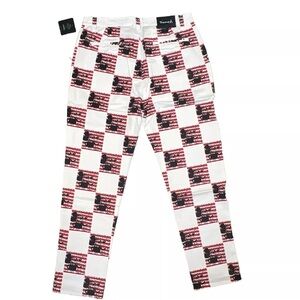 Diamond Supply x Disney Mickey Mouse x Keith Haring Pants Men Size L 34 NWT